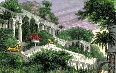 Семь чудес света — Висячие сады Семирамиды