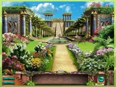 Висячие сады Вавилона: символ роскоши и могущества» — создано в Шедевруме