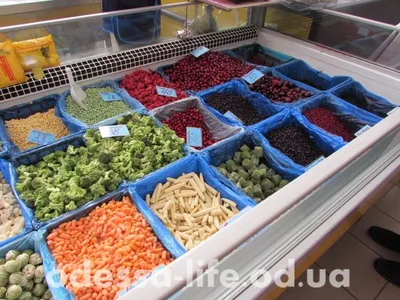 Картина на ОСП \"Замороженные продукты, замороженный, замороженные овощи\",  125 x 62 см - купить по низкой цене в интернет-магазине OZON (922993830)