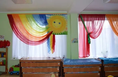 Шторы и занавески в группу, в детский сад - фото с примерами дизайна |  Салон штор «Текстильные штучки»