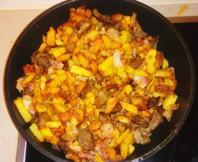 Всего одну штуку на сковородку — жареная картошка будет как в ресторане:  секретный ингредиент