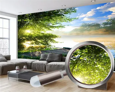 Фотообои 3d на стену обои флизелиновые фото обои на стену обои с цветочным  деревом на заднем плане для настенной росписи | AliExpress