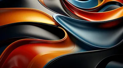 Узор с цветами в стиле рендеринга в кино 4d панели из непрозрачной смолы  светлый индиго | Премиум Фото