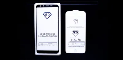 Купить 5D защитное стекло Matte HD для iPhone 6 / 6s Black в  интернет-магазине ≡Gadgik