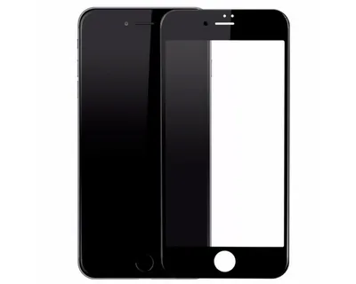 Купить Защитное стекло для iPhone 7 (5D) (черное) в Минске с доставкой по  Беларуси, цена