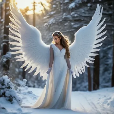 Женщина Снежный Ангел Зима - Бесплатное фото на Pixabay - Pixabay