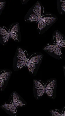 Силуэт Красной Бабочки На Черном Фоне Векторная Иллюстрация — стоковая  векторная графика и другие изображения на тему Бабочка - iStock