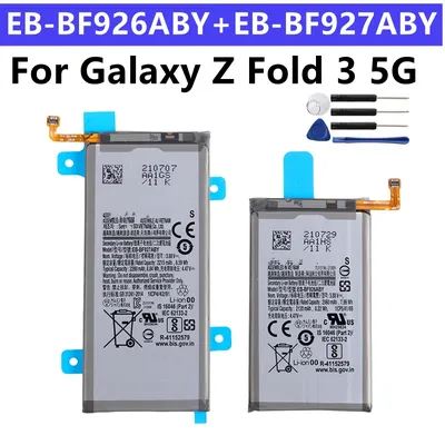 Оригинальная Аккумуляторная батарея, аккумулятор для Samsung Galaxy Z Flip  3, телефон флип F711, F711B, F712, фото + Бесплатные инструменты |  AliExpress