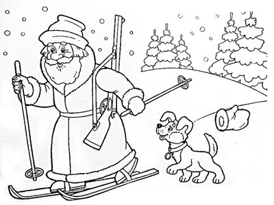 Новогодняя фигурка Зимнее волшебство Дед мороз на лыжах 17 см 1 шт. -  купить в Москве, цены на Мегамаркет