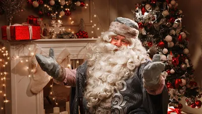 Сувенир полистоун \"Дед Мороз с длинной бородой, на лыжах\" 10,5х5,5х4 см —  купить в интернет-магазине по низкой цене на Яндекс Маркете