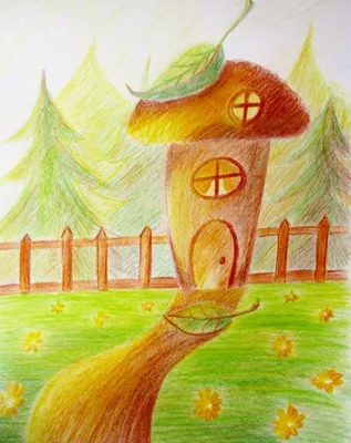 Лучшие работы Всероссийского конкурса детского рисунка «Я рисую красавицу  Осень!» | Центр гражданских и молодежных инициатив - Идея