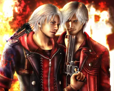 Картинки Данте Devil May Cry Devil May Cry 4 Игры