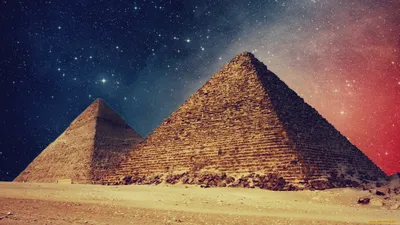 Обои Египет Города - Исторические, архитектурные памятники, обои для рабочего  стола, фотографии египет, города, - исторические, архитектурные памятники,  пирамиды, звёзды, ночь Обои для рабочего стола, скачать обои картинки  заставки на рабочий стол.