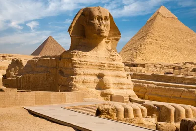 Фотографии Египет Sphinx пирамиды город 2192x1461