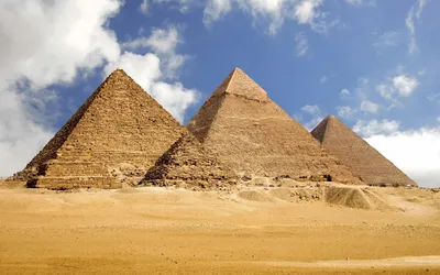 Египетские пирамиды - обои для рабочего стола, картинки, фото