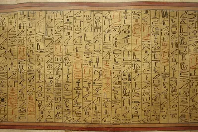 Египетские картинки на папирусе фотографии