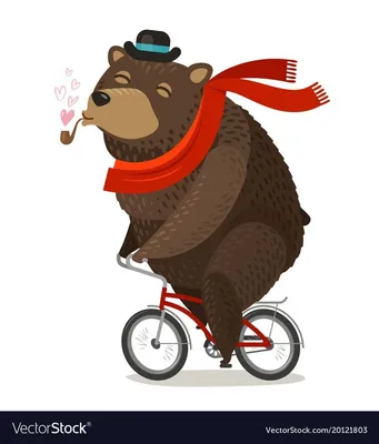 Ехали медведи на велосипеде картинки - 51 фото