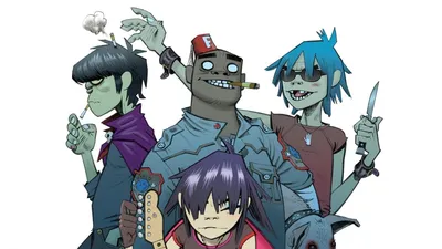 Download \"Gorillaz\" wallpapers for mobile phone, free \"Gorillaz\" HD pictures