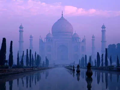 Фотографии Тадж-Махал Мечеть Индия город
