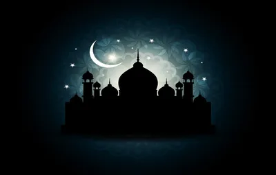 Исламский Новый Год Тема Исламский Фон Фонарем Украшения Баннера  Приветствия Векторное изображение ©satyadhamadi@gmail.com 493211834