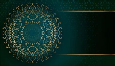 Исламские Фон Дизайн В Виде Полумесяца И Арабский Lantern Свечения —  стоковая векторная графика и другие изображения на тему Абстрактный - iStock