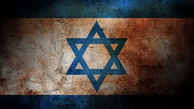 Обои флаг, израиль, цвета, поверхность, краска картинки на рабочий стол,  фото скачать бесплатно