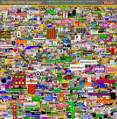 The Million Dollar Homepage — Википедия
