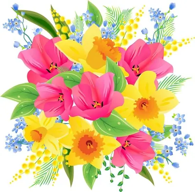 Букеты цветов на прозрачном и белом фоне | блог интернет - магазина АртФлора