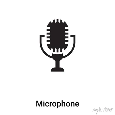 Микрофон подкаста изолирован на прозрачном фоне png | Премиум PSD Файл