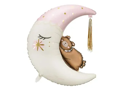 Фигурка из шоколадной глазури Мишка на Луне - купить по выгодной цене |  Shop Konditer