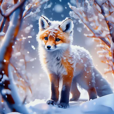 149 зимних картинок для аватарки и новогоднего настроения! | Животные,  Зимние картинки, Милые животные