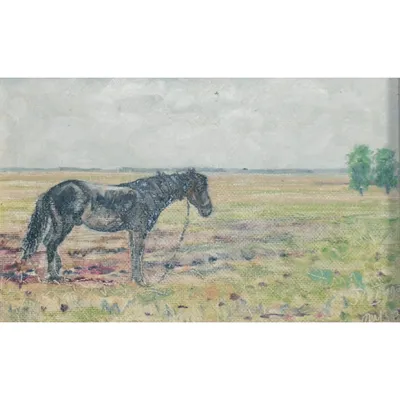 Картина на холсте Пьер Огюст Ренуар \"На лугу\"