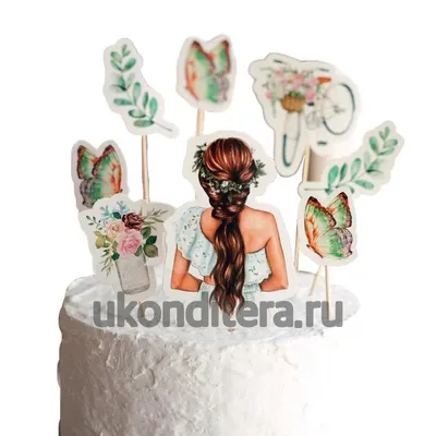 Торт девушка в платье - Торты на заказ CakeMosCake