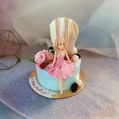 Купить Топпер на торт \"Девушка на торте, с цифрой\", топперы цифры ко дню  рождения, в Украине