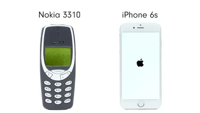 Watch Nokia 3310 vs iPhone 6s Throwdown | WIRED