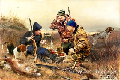 Картина \"Охотники на привале\", Перов - видео обзор картины - YouTube