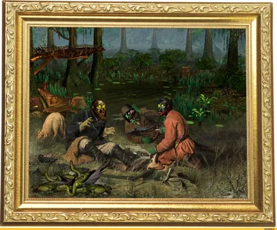 Файл:Перов В. Г. (1870s) Охотники на привале.jpg — Википедия
