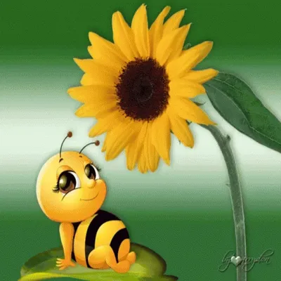 Пчела на цветке — Фото №1343722