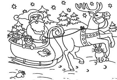 Купить Новогодние фигуры Санта - клаус на санях с оленем 59х122 см от  8970р. товаров для дачи и сада| Новогодние фигуры
