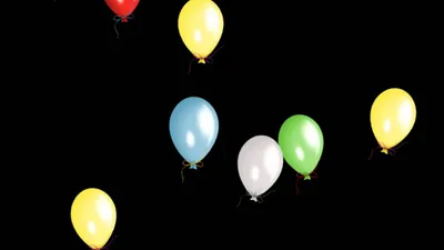 Воздушные шарики ПНГ на Прозрачном Фоне • Скачать PNG Воздушные шарики