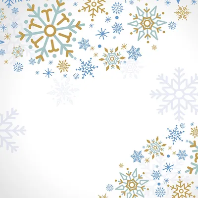 Светло-голубые Снежинки На Белом Фоне, Бесшовные Модели Клипарты, SVG,  векторы, и Набор Иллюстраций Без Оплаты Отчислений. Image 58402501