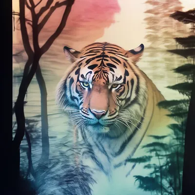 тигр на прозрачном фоне png | PNGEgg