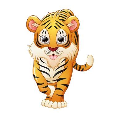 Одичалый тигр на прозрачной предпосылке Иллюстрация вектора - иллюстрации  насчитывающей путь, тропическо: 94245870