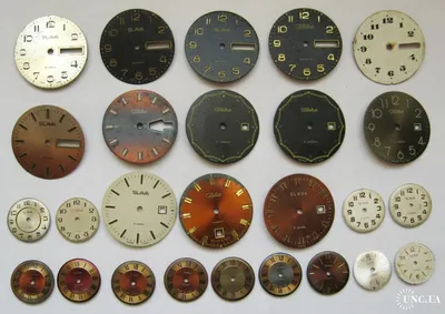 Трафарет циферблат для часов с римскими цифрами и орнаментом| интернет  магазин АртДекупаж