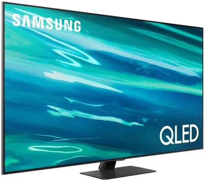 Телевизор Samsung QE55Q80AAU, 55\"(140 см), UHD 4K - отзывы покупателей на  маркетплейсе Мегамаркет | Артикул: 100028507883