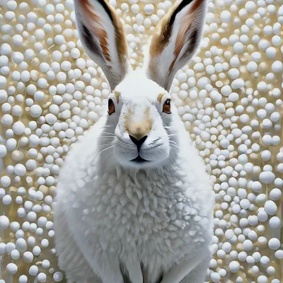 Кролик Белом Фоне стоковое фото ©FotoJagodka 4952628