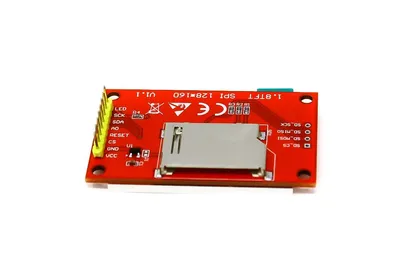 1.8 Inch SPI 128×160 TFT LCD Display Module With PCB for Arduino buy online  at Low Price in India - ElectronicsComp.com