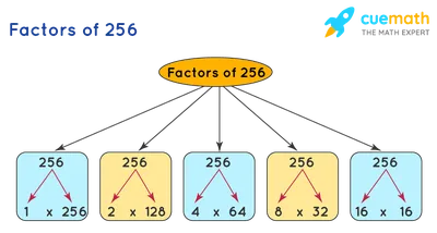 Factors of 256 - Find Prime Factorization/Factors of 256