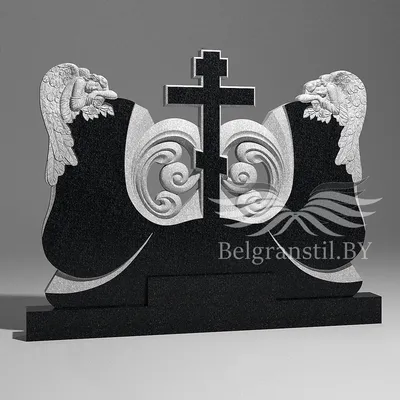 Заказать памятник женщине со скульптурой ангелочка из бронзы №1652 недорого  | GM Group