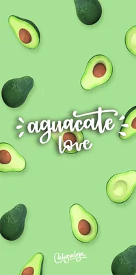 Пин от пользователя Alejandra Álvarez на доске Food Love | Обои для телефона,  Авокадо, Зеленые фоны